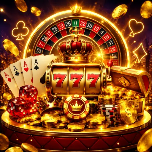 Salão de cassino online em tons de neon com jackpot de R$ 2,4 milhões em destaque