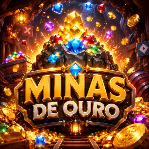Capa do jogo Mines com grade de estrelas e bombas